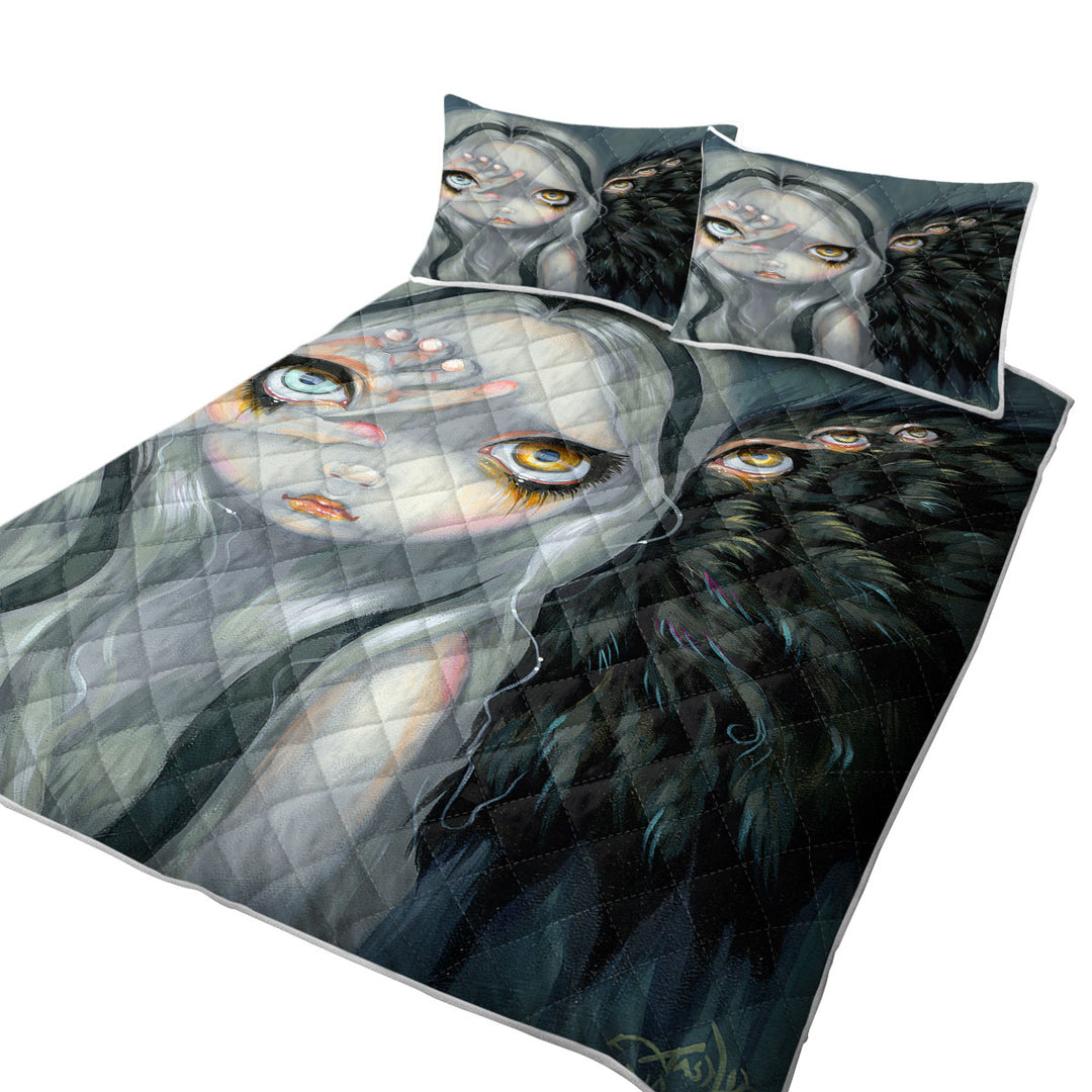 Coverlets with Divine Hand Scary Creepy Little Fairy