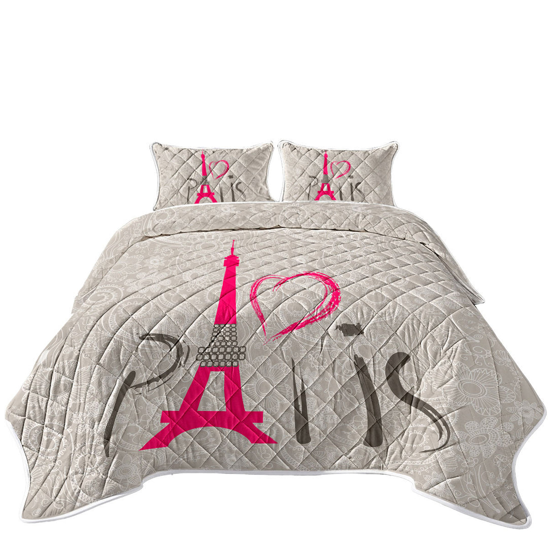 Coverlets with Paris