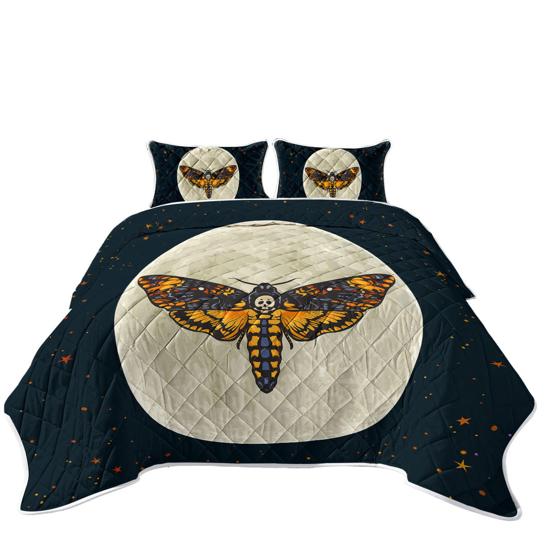 Coverlets with The Moon Death Moth