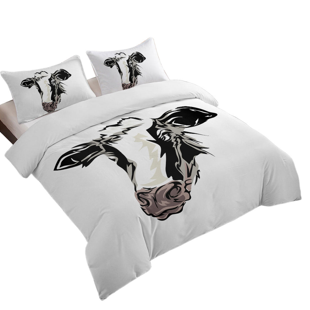 Cow Face Duvet Covers