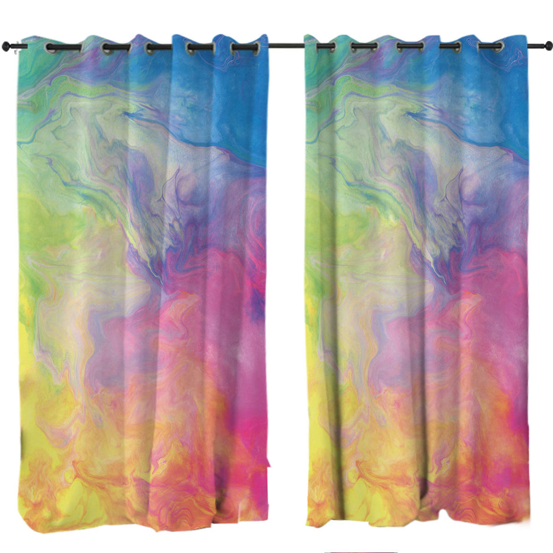 Curtains for Bedroom with Flow of Colors