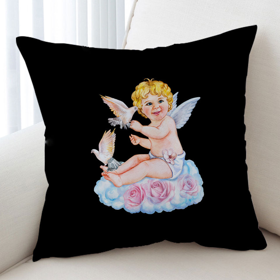 Cute Angel Baby Cupid Cushion