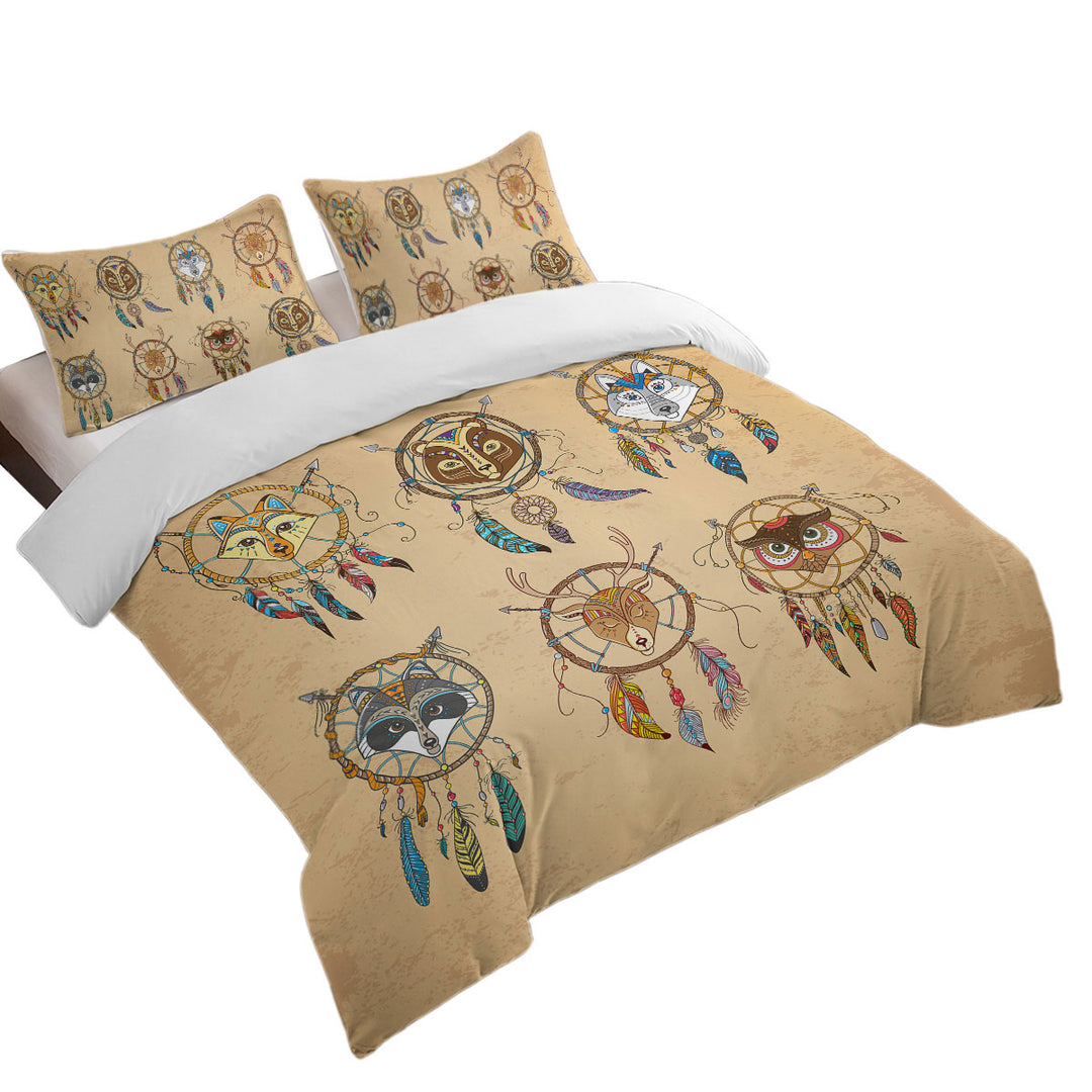 Cute Animal Dream Catchers for Kids Coverlets