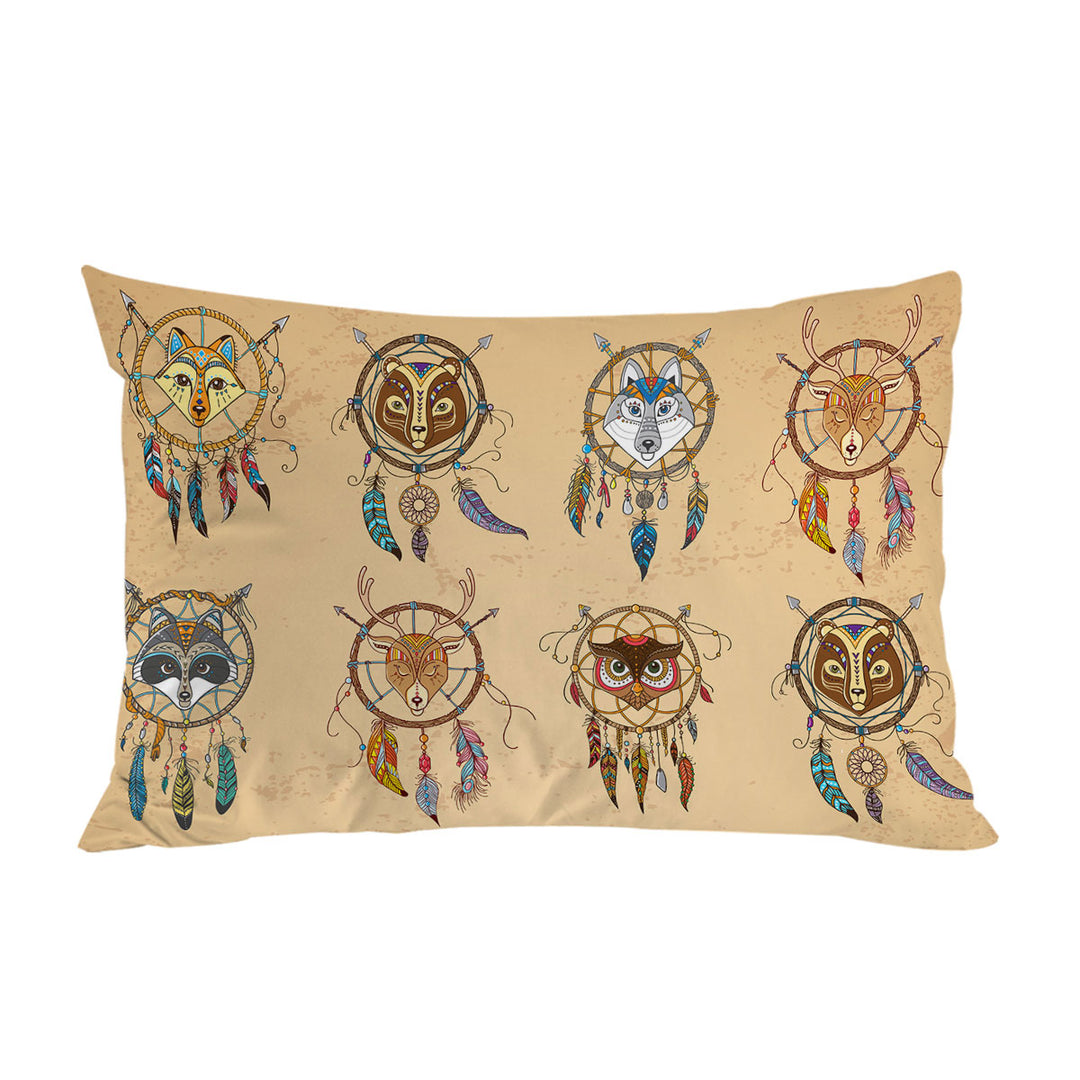 Cute Animal Dream Catchers for Kids Pillowcases