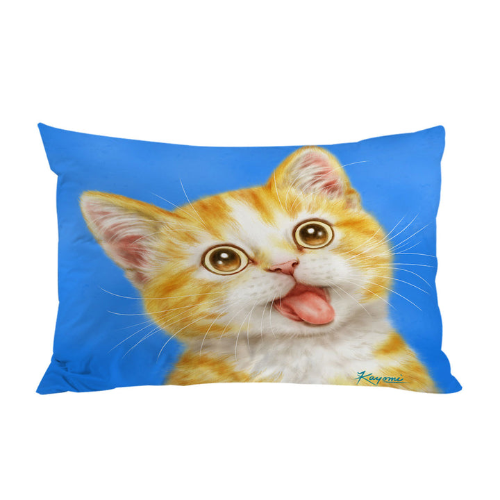 Cute Art for Kids Happy Kitty Cat Bed Covers