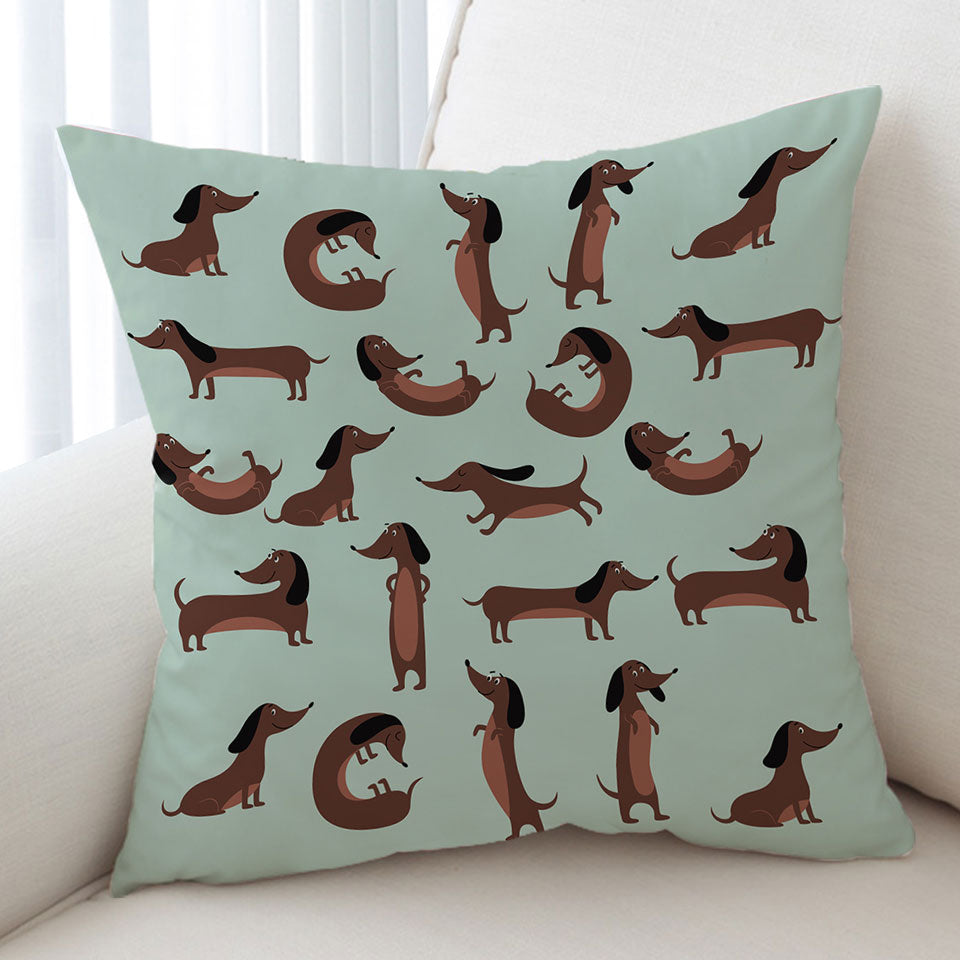 Cute Dachshund Cushion