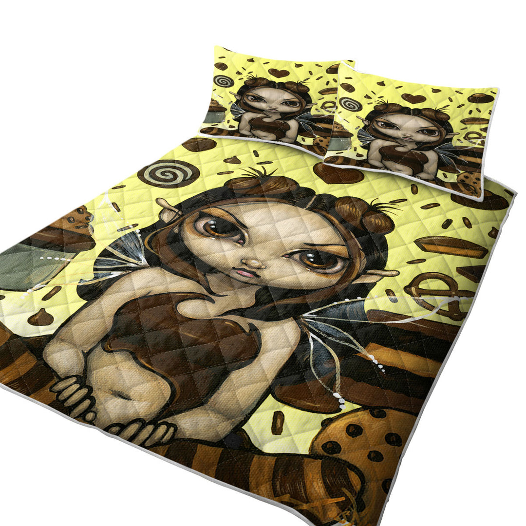 Cute Fantasy Favorite Treats Chocolate Fairy Coverlets