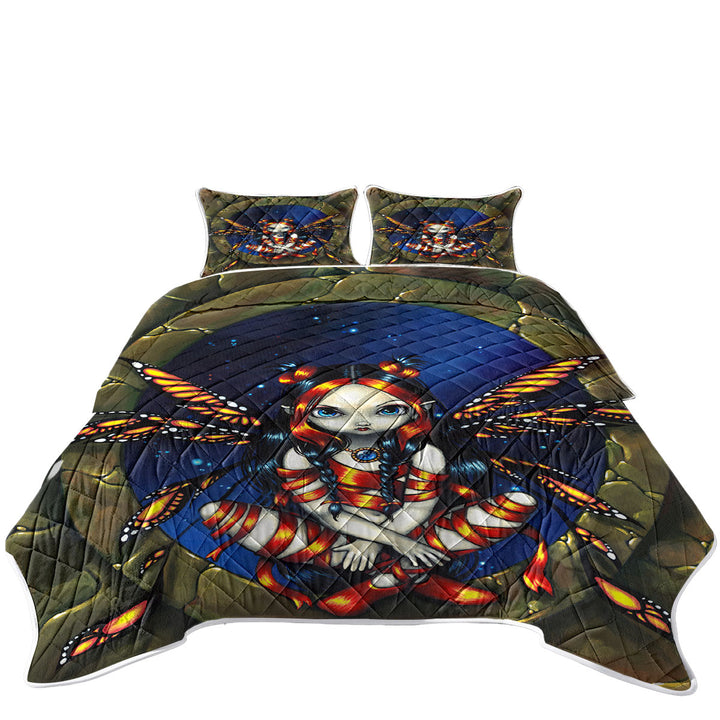 Cute Starry Night Fairy Quilts