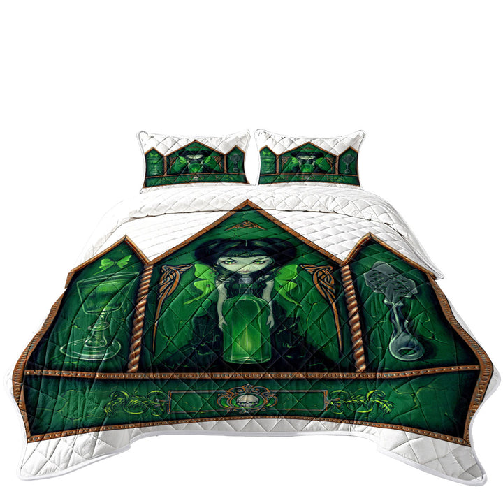 Dark Art the Absinthe Fairy King Size Quilt Sets