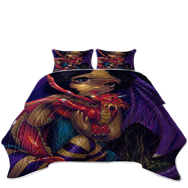 Darling Dragonling Fairy and Red Baby Dragon Quilt shop near me