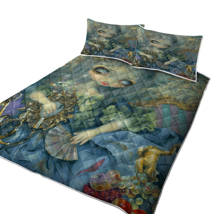 Delusions of Grandeur Ruin Beautiful Princess California King Quilt Sets