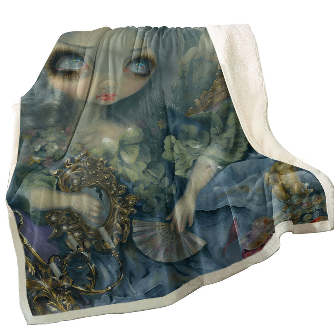 Delusions of Grandeur Ruin Beautiful Princess Fleece Blankets