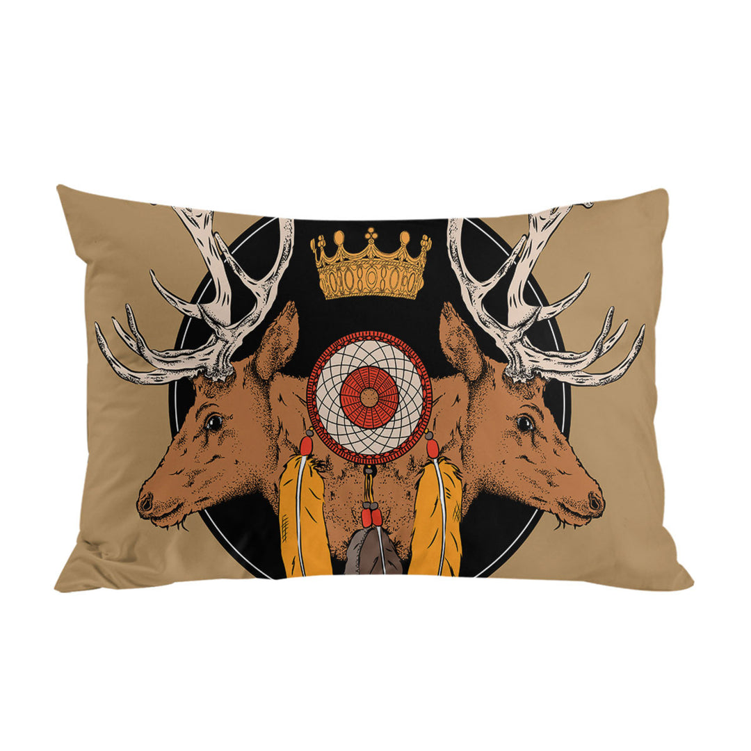 Dream Catcher and Deer Pillow Cases