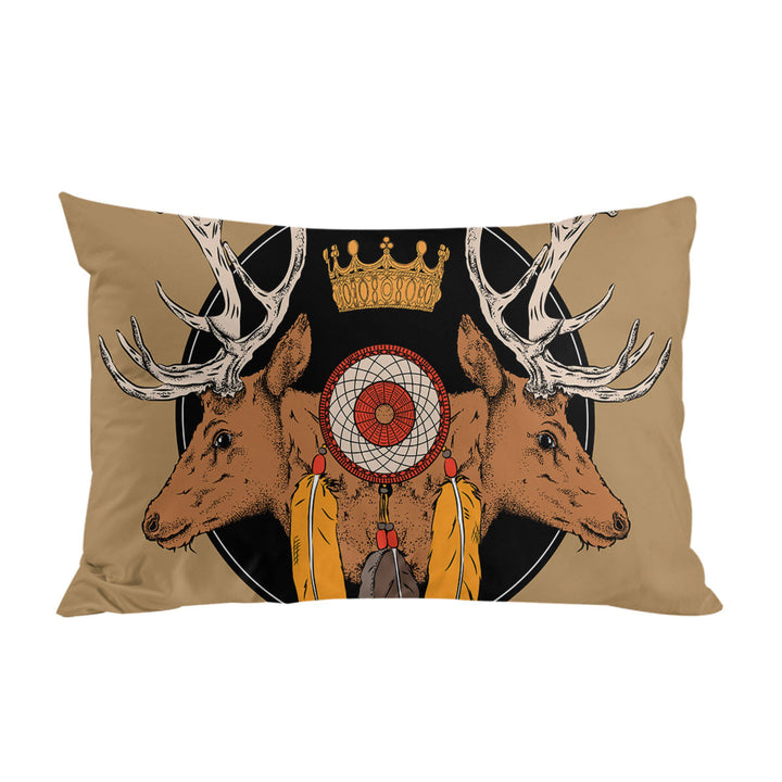 Dream Catcher and Deer Pillow Cases