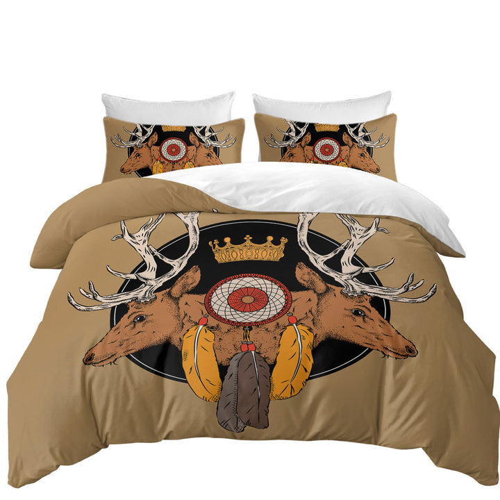 Dream Catcher and Deer Twin xl Duvet Covers