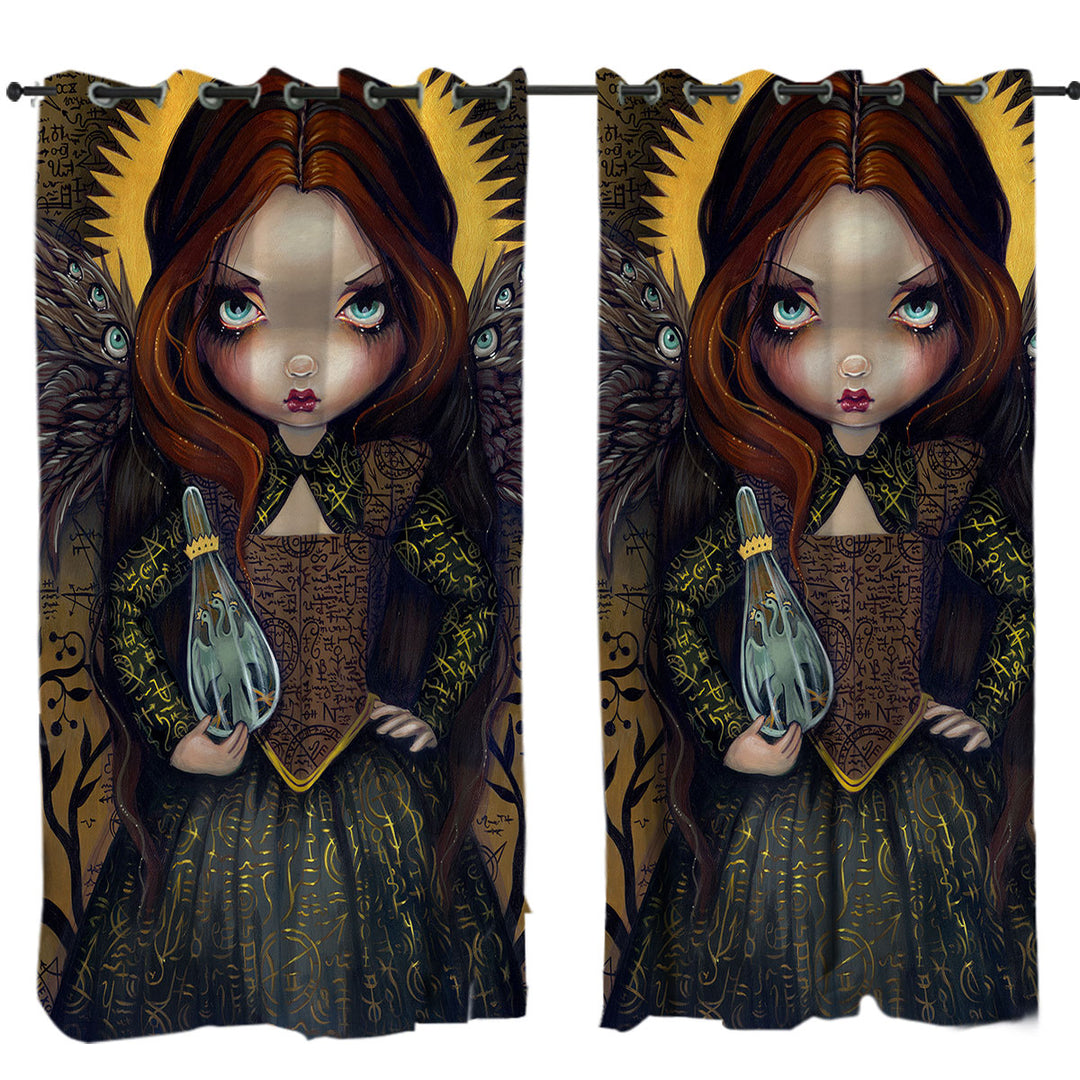 Dress of Alchemy Dark Angel Custom Curtains