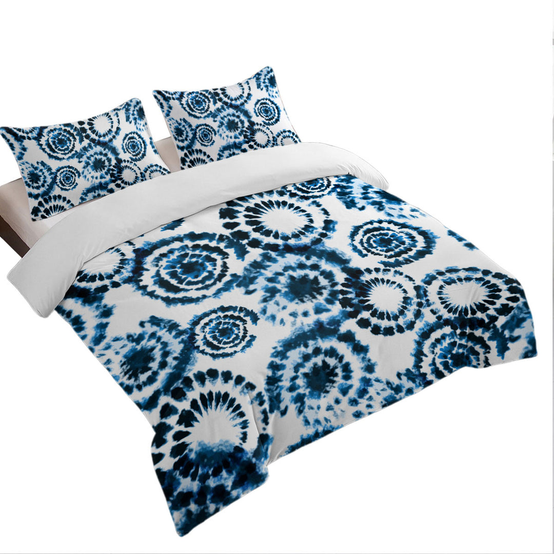 Duvet Covers King with Blue Dye
