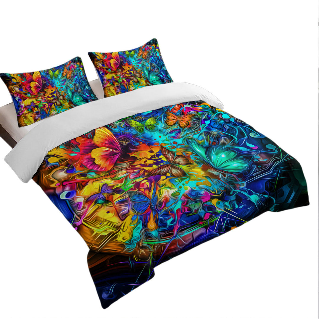 Duvet Covers with Butterflies Crazy Design