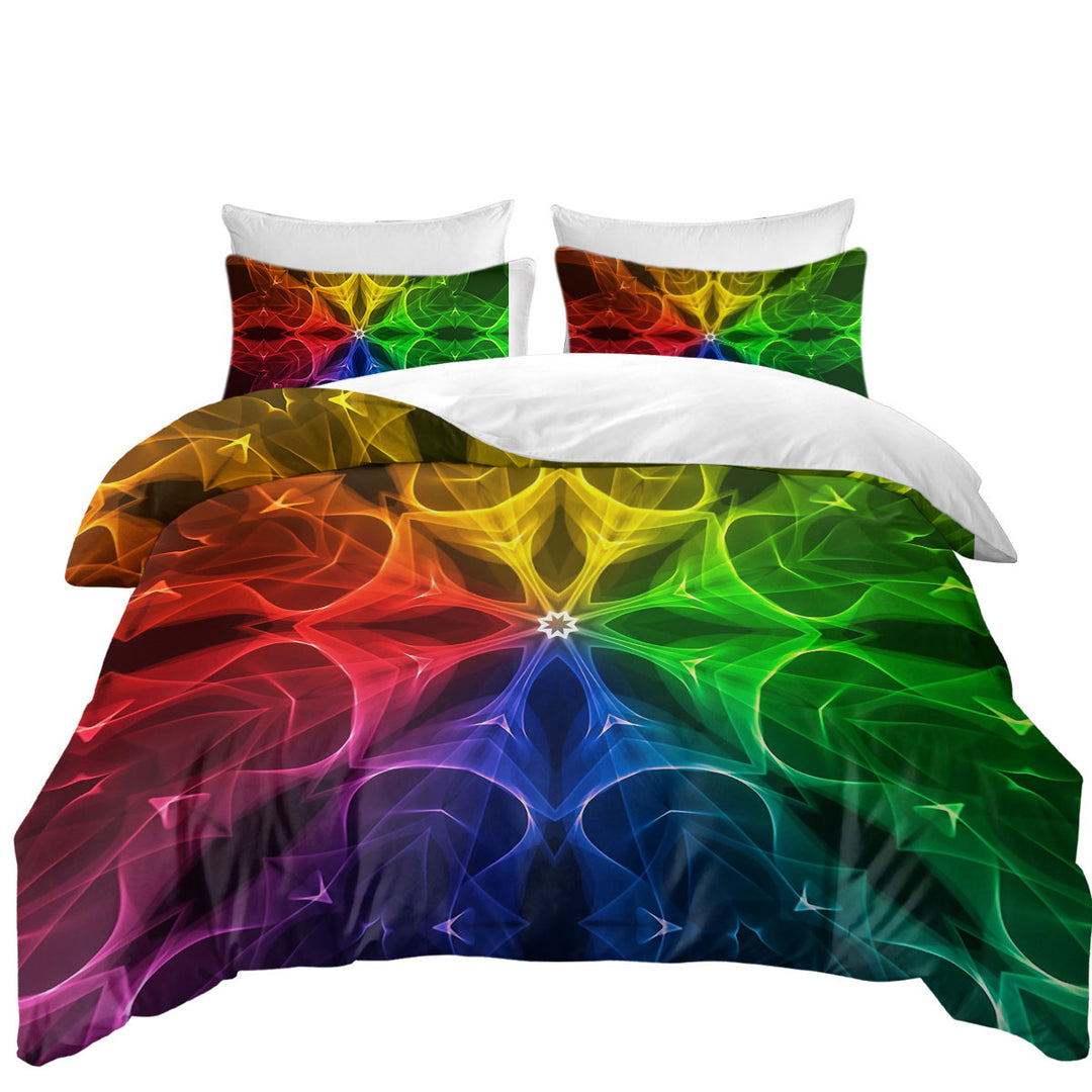 Duvet Covers with Colorful Illusion