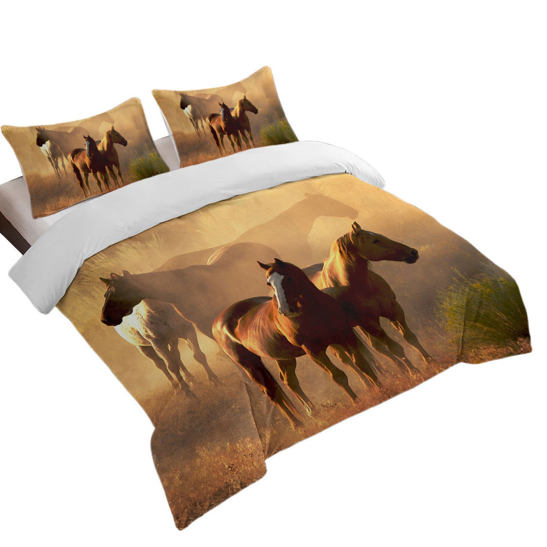 Duvet Covers with Horses Photo