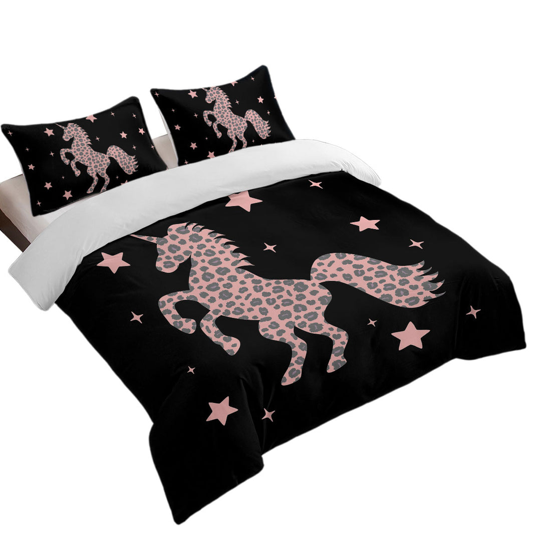 Duvet Covers with Pink Unicorn