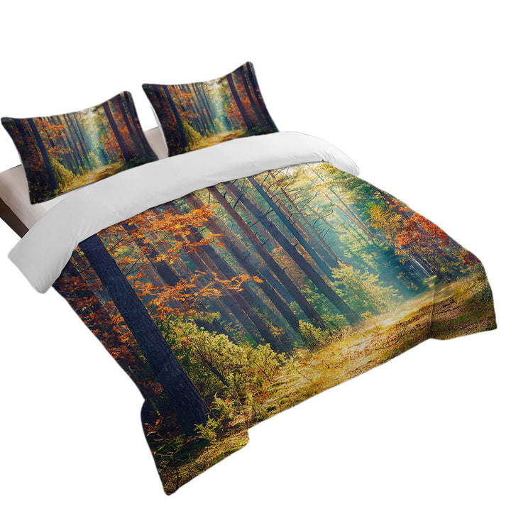 Early Autumn Forest Good Duvet Covers