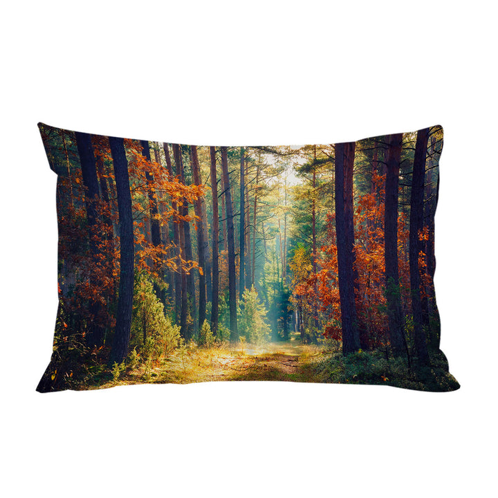 Early Autumn Forest Pillowcases