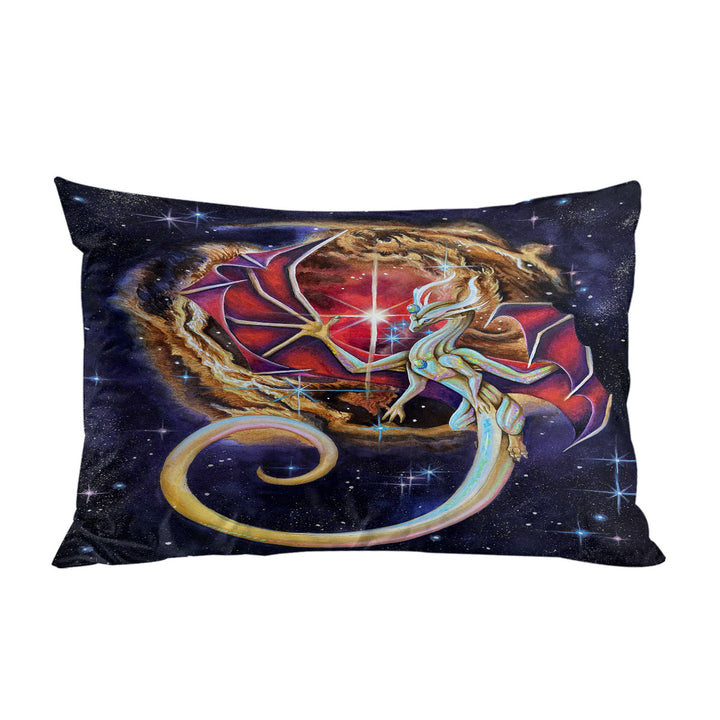 Fantasy Art Dragon Echoes of Light Pillow Cases