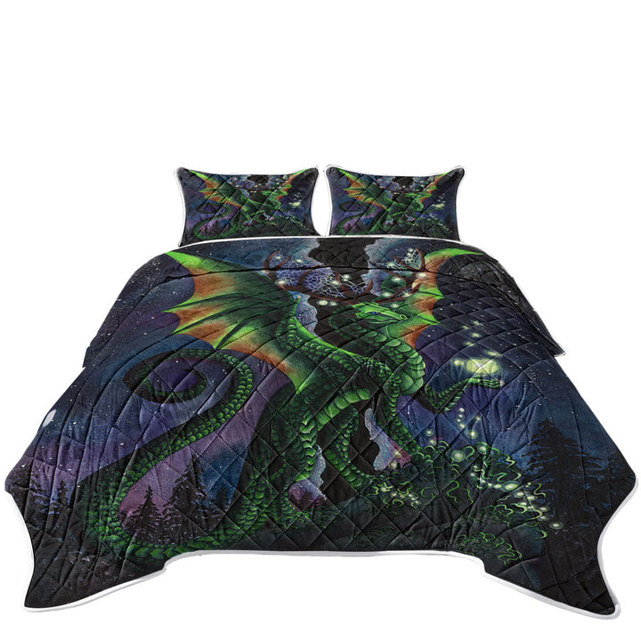 Fantasy Art Dragon the Dream Keeper Coverlet