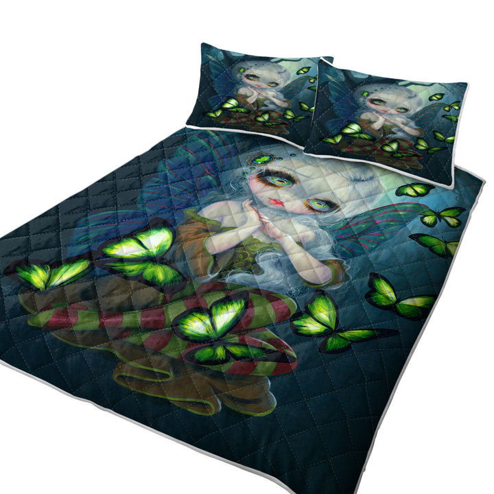 Fantasy Art the Absinthe Butterfly Fairy Quilt stores near me