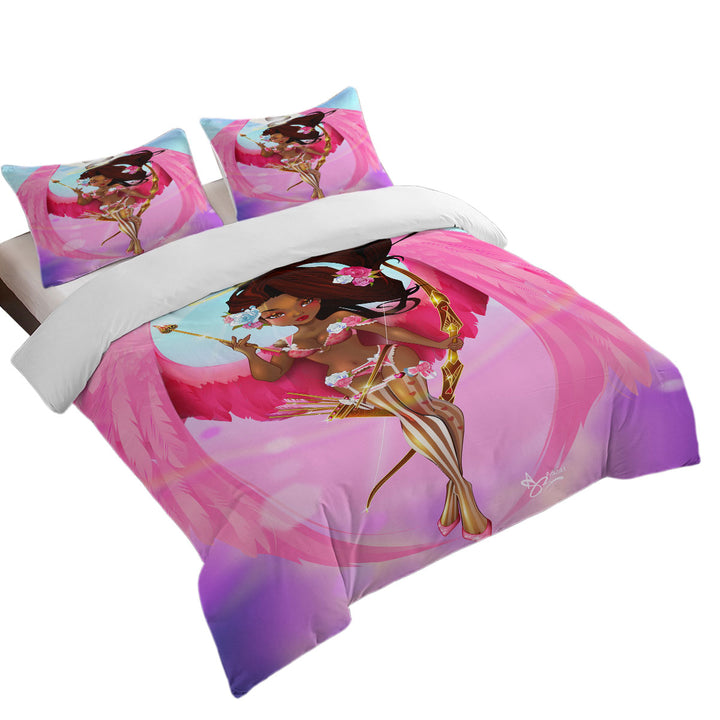 Fantasy Rose the Angel Duvet Cover set