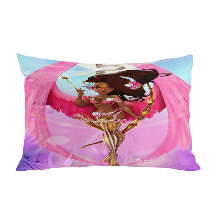 Fantasy Rose the Angel King Pillow Cases