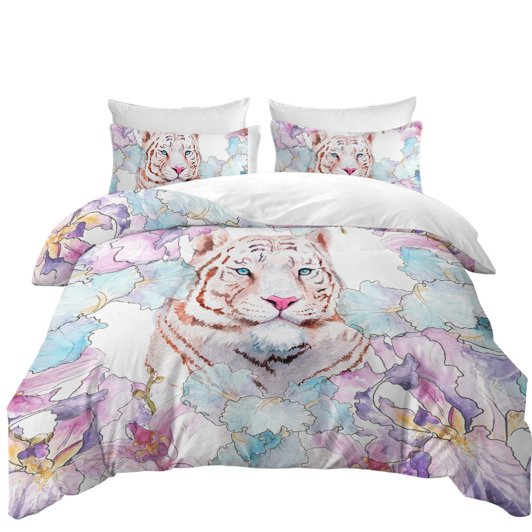 Fine Art Painting Tiger Bed Covers