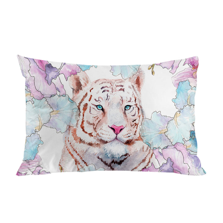 Fine Art Painting Tiger Pillowcase