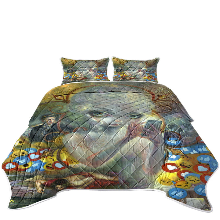 Fine Art Unseelie Court Vanity Seven Deadly Sins Quilts for sale
