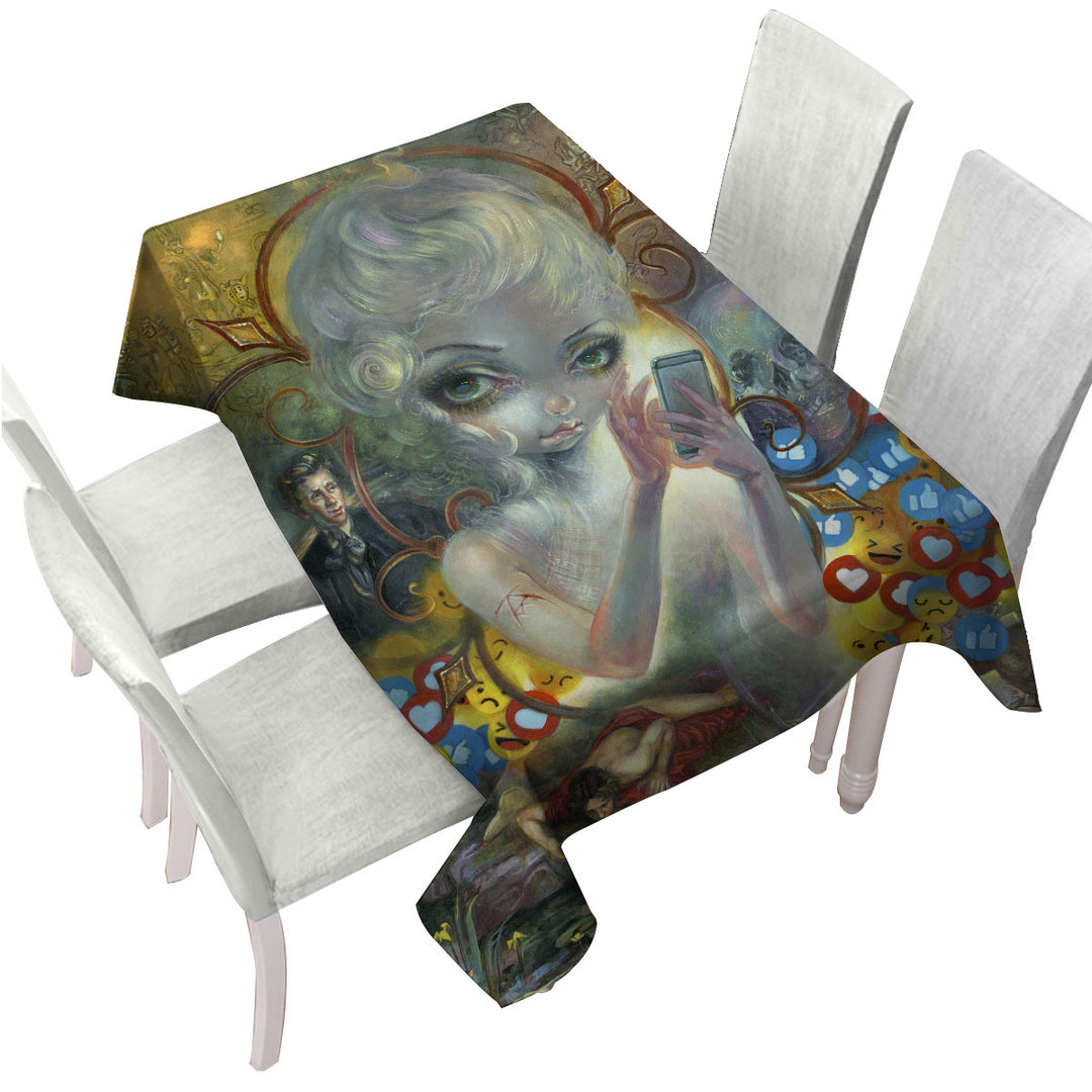 Fine Art Unseelie Court Vanity Seven Deadly Sins Tablecloths