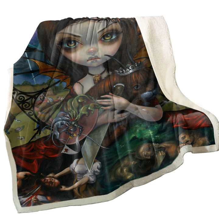 Fine Dark Art Unseelie Court Wrath Seven Deadly Sins Throws