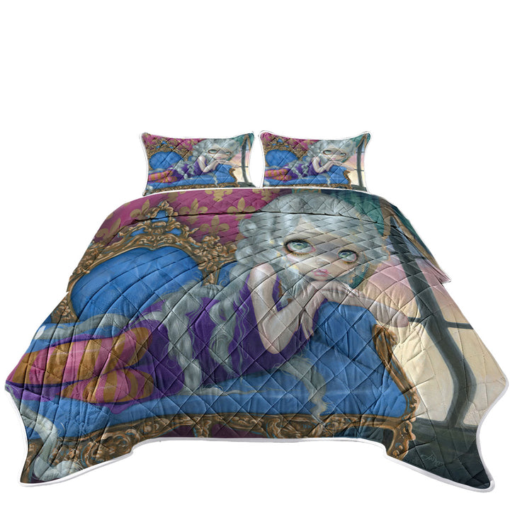 Fine Rococo Style Art Rapunzel at Twilight Quilt shop near me