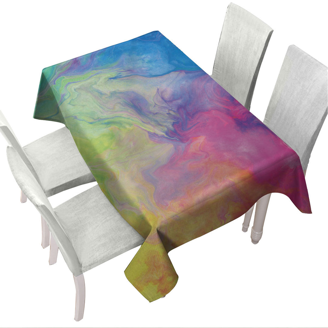 Flow of Colors Tablecloth