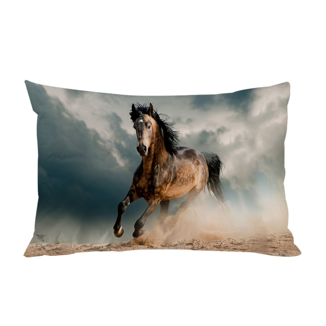 Free Spirit Running Horse Pillowcase