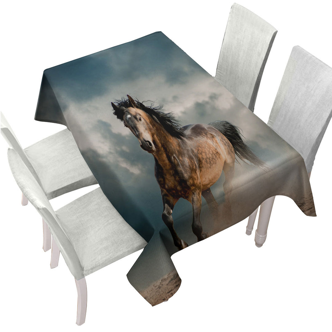 Free Spirit Running Horse Tablecloths