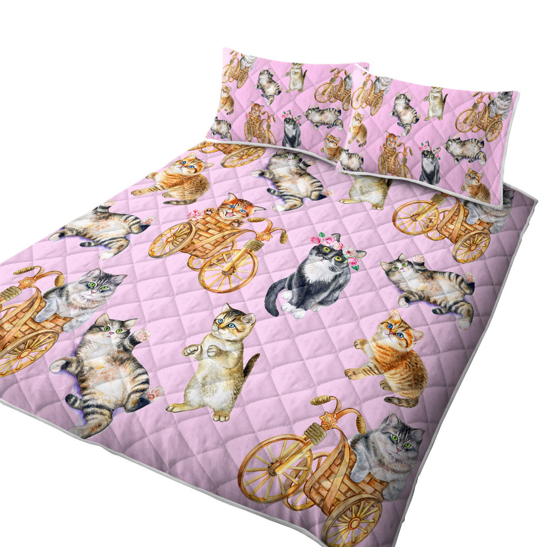 Funny Cute Cats Quilts