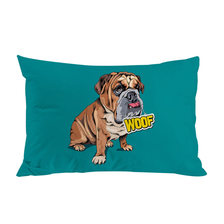 Funny Sleepy Bulldog King Pillow Cases