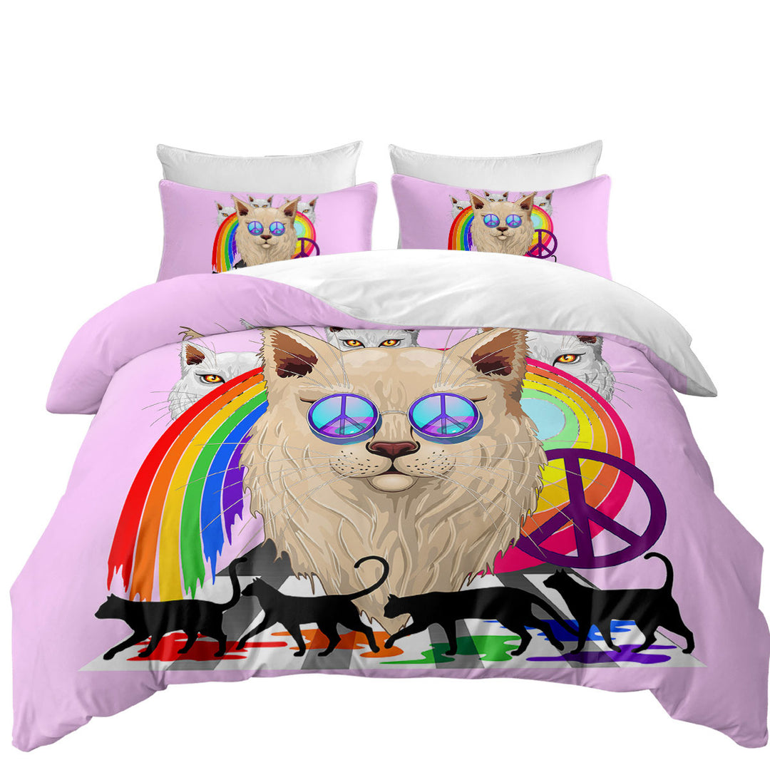 Funny and Cool Retro Cats Donna Covers