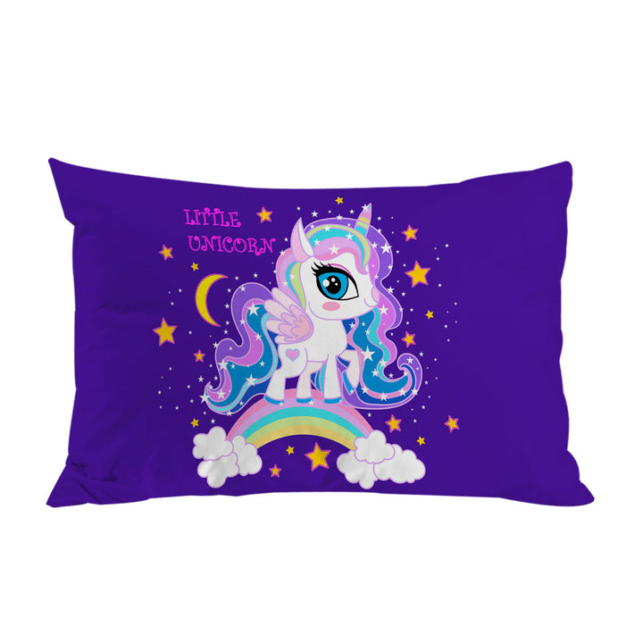 Girlish Little Unicorn Pillow Cases
