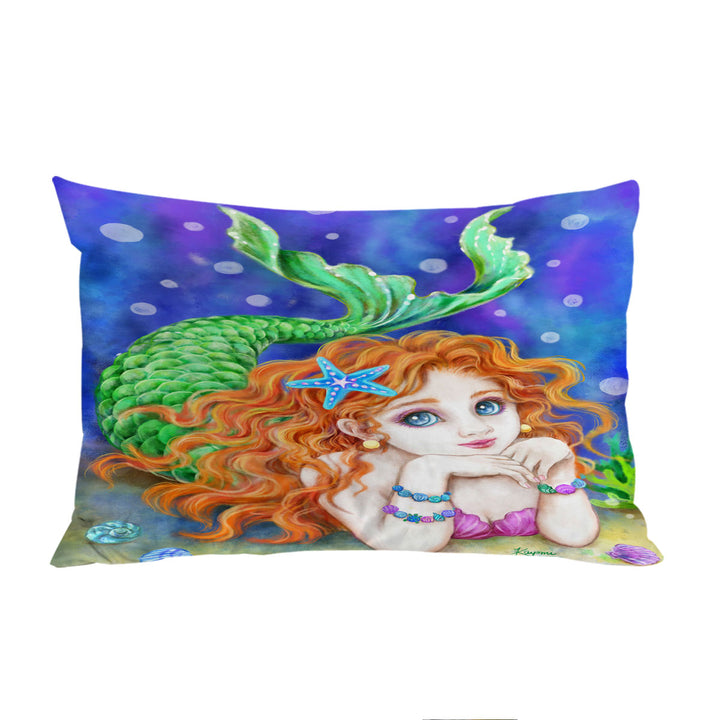 Girls Room Designs Mermaid Dream Pillow Cases