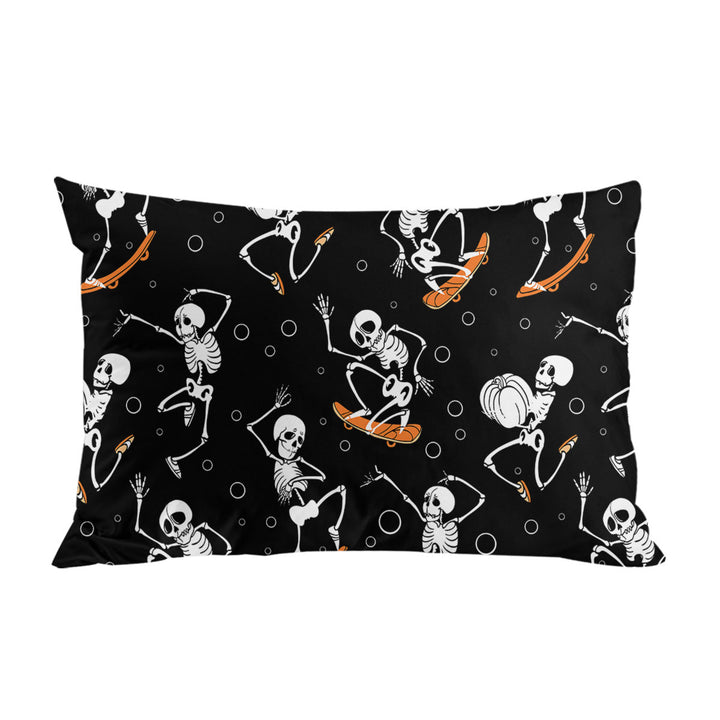Halloween Funny Skeletons King Pillow Cases