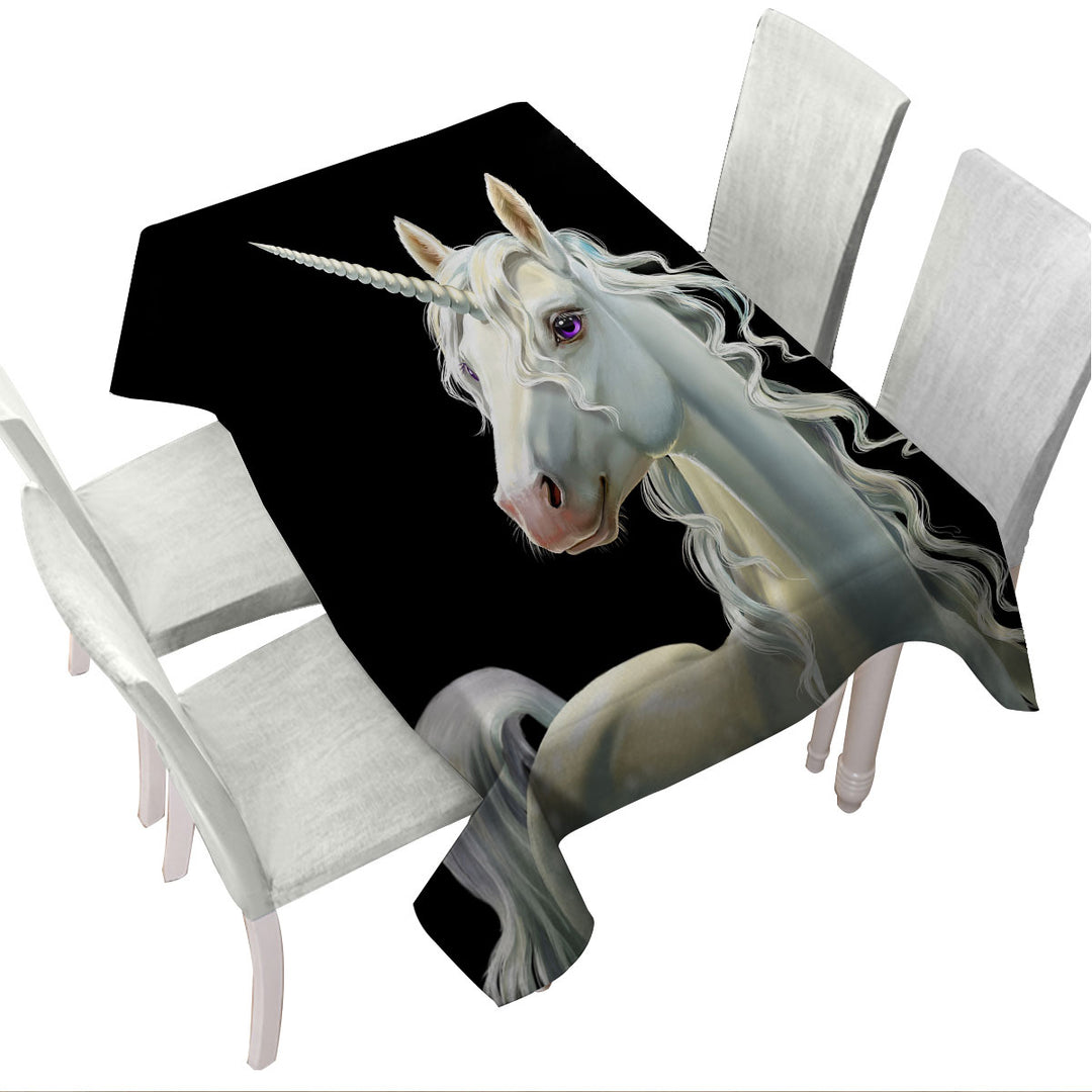 Handsome Unicorn Tablecloth