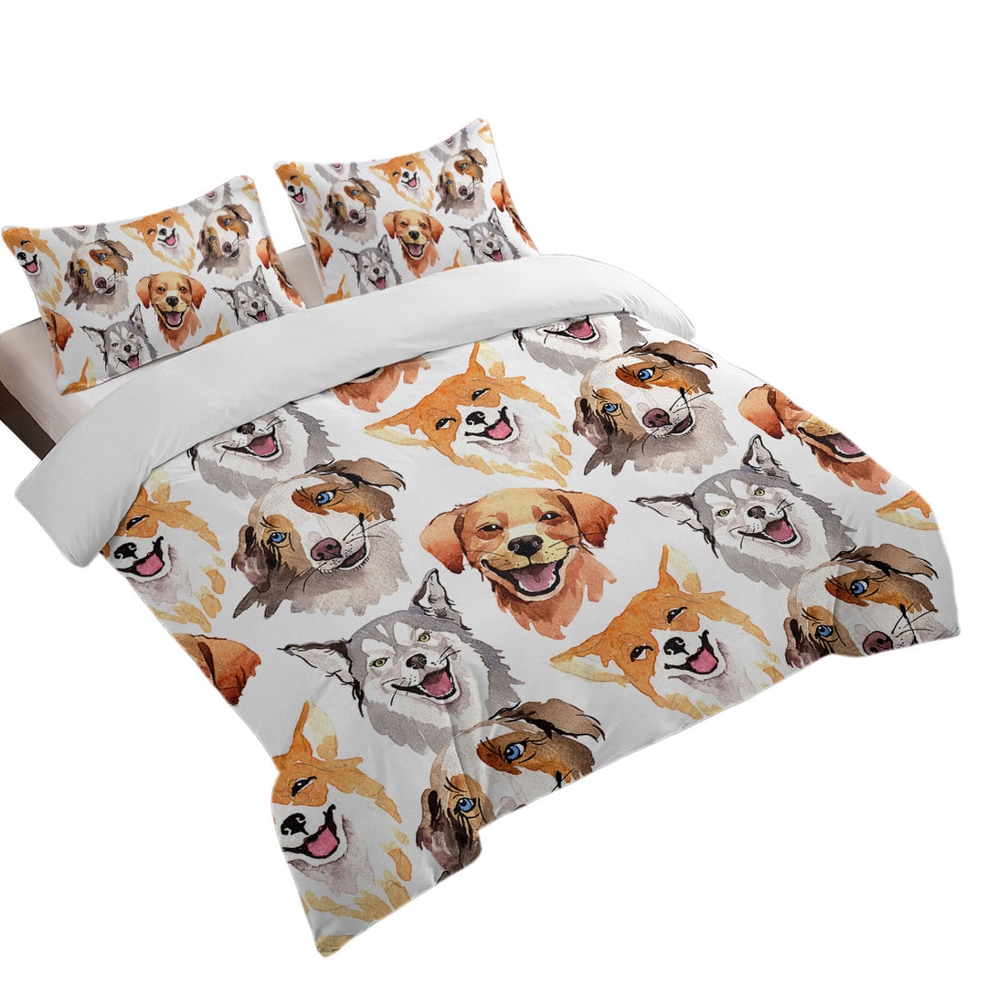Happy Dogs Duvet Covers