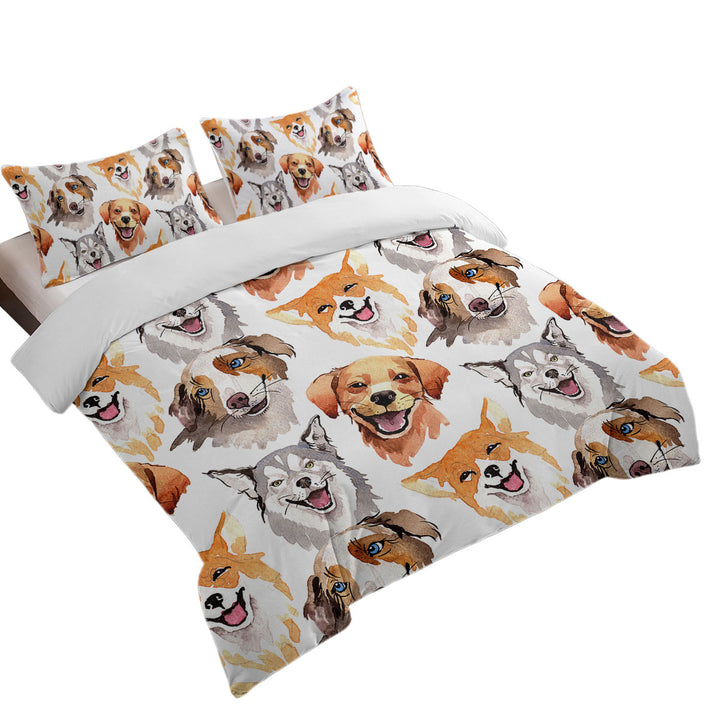 Happy Dogs Duvet Covers